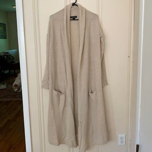 ThePerfext cream cashmere duster
